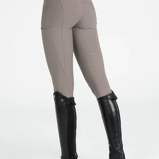 Maximilian Equestrian Outline Riding Leggings Taupe by Maximilian Equestrian at  Try a Bit