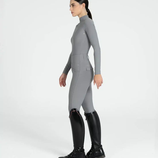 Maximilian Equestrian Pro Riding Leggings Titanium by Maximilian Equestrian at  Try a Bit