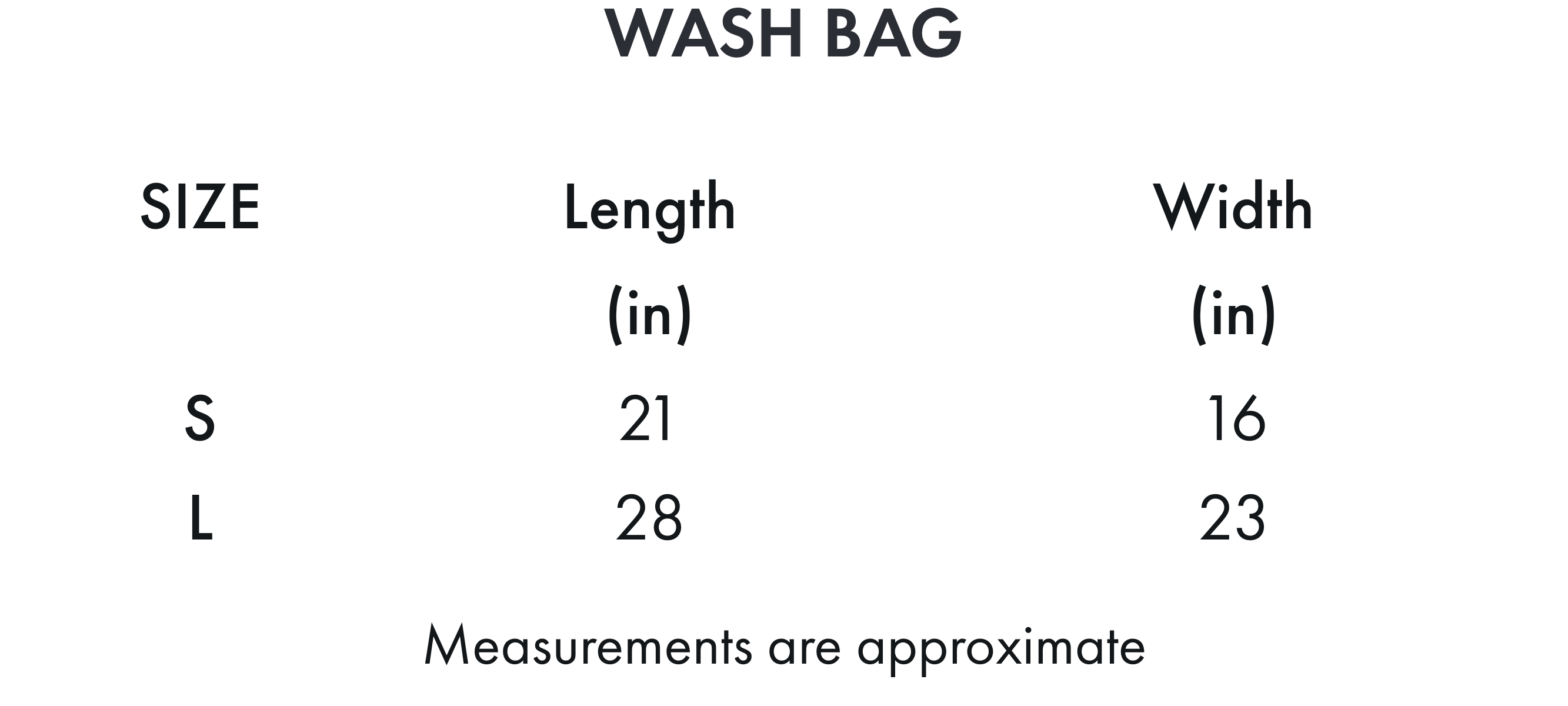 Premier Equine Horse Laundry Wash Bag – Size chart