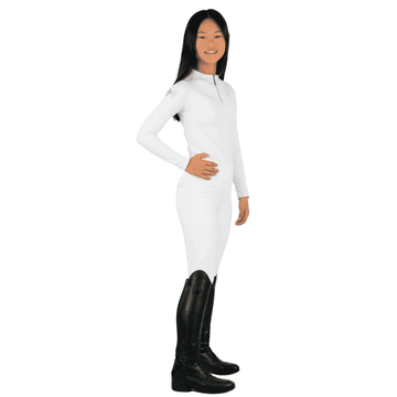 Maximilian Equestrian YR Pro Riding Leggings (White) by Maximilian Equestrian at  Try a Bit