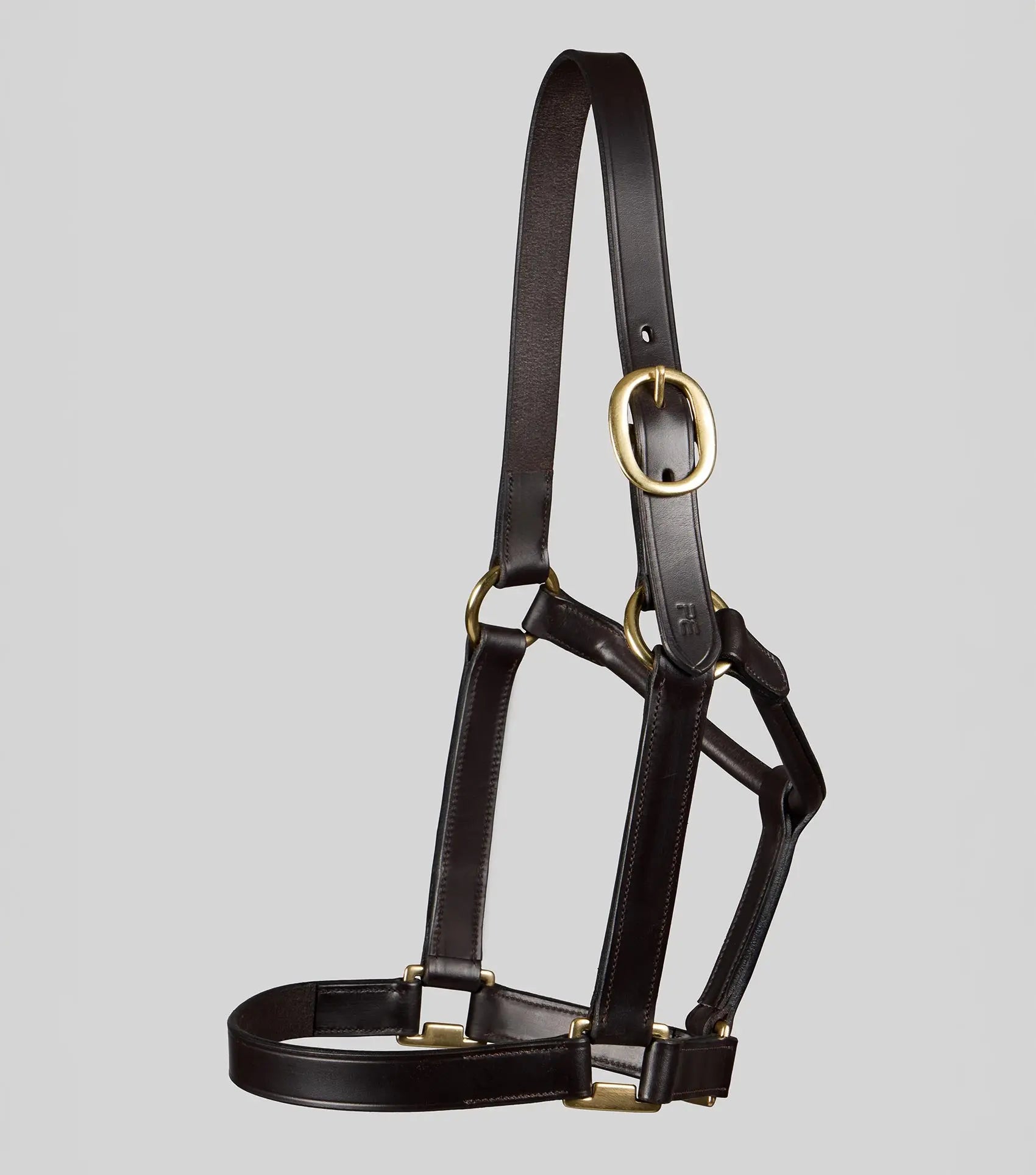 Yearling Headcollar 1" Dark Havana by Premier Equine Int. Ltd. at  Try A Bit