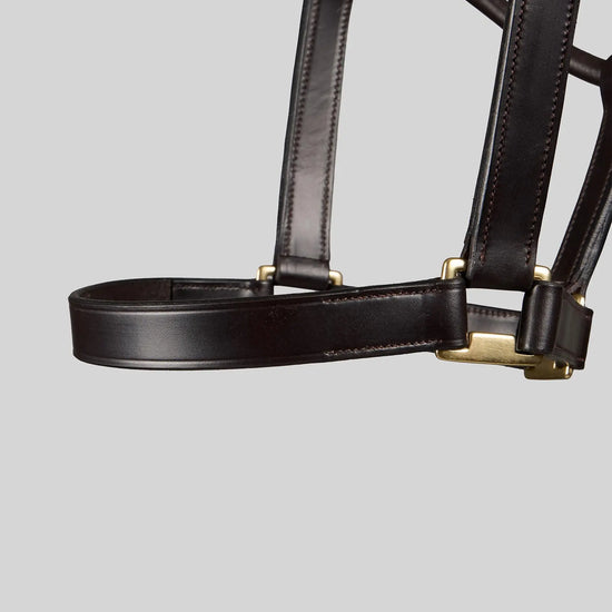 Yearling Headcollar 1" Dark Havana by Premier Equine Int. Ltd. at  Try A Bit