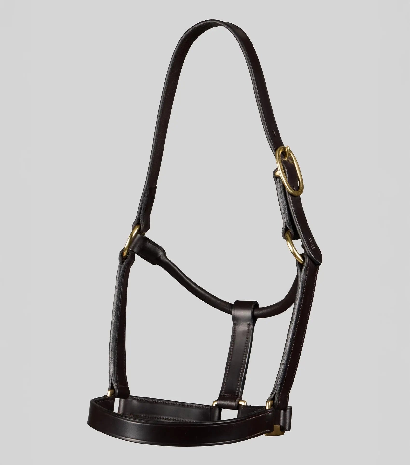 Yearling Headcollar 1" Dark Havana by Premier Equine Int. Ltd. at  Try A Bit