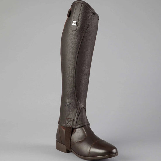 Premier Equine Actio Leather Half Chaps by Premier Equine at  Try a Bit