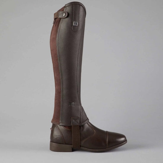 Premier Equine Actio Leather Half Chaps by Premier Equine at  Try a Bit