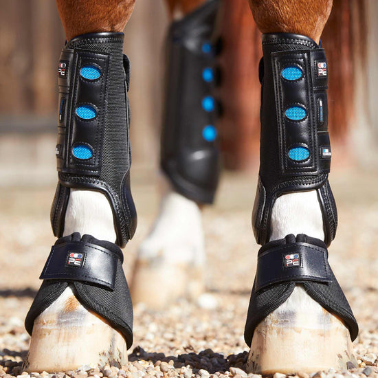 Premier Equine Air Cooled Original Eventing Boots - Front by Premier Equine at  Try a Bit