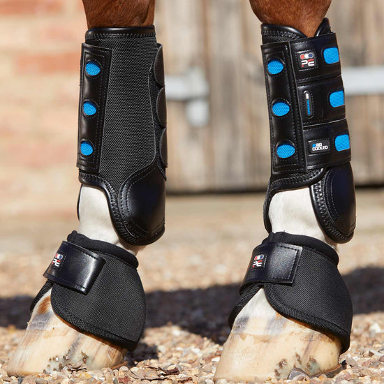 Premier Equine Air Cooled Original Eventing Boots - Front by Premier Equine at  Try a Bit