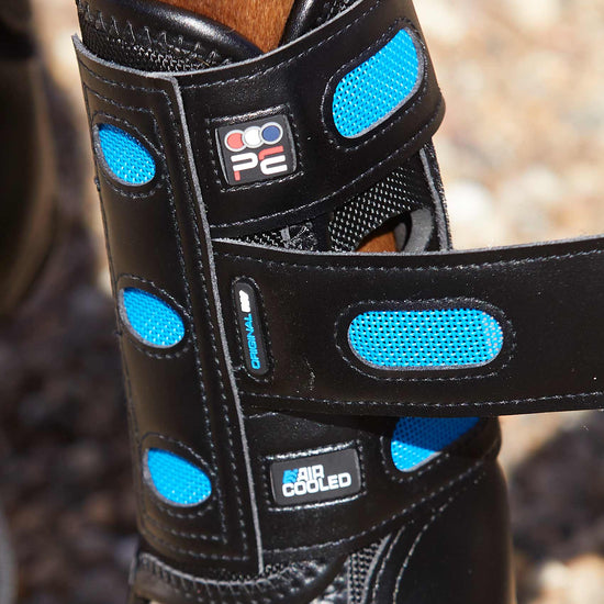 Premier Equine Air Cooled Original Eventing Boots - Front by Premier Equine at  Try a Bit