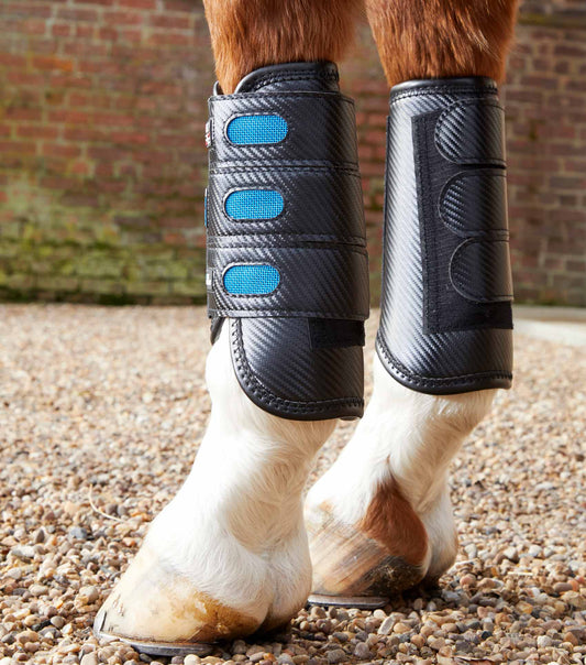 Premier Equine Air Cooled Super Lite Carbon Tech Eventing/Racing Boots by Premier Equine at  Try a Bit