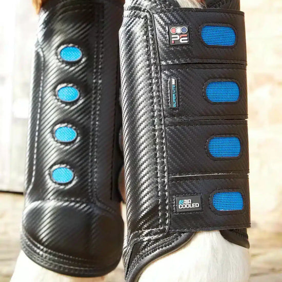 Premier Equine Air Cooled Super Lite Carbon Tech Eventing/Racing Boots by Premier Equine at  Try a Bit