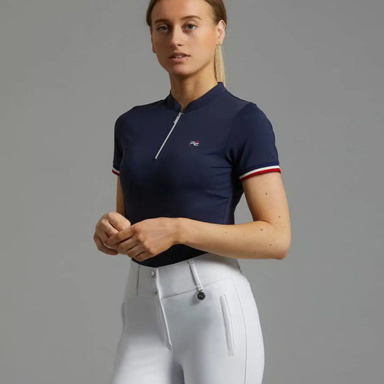 Premier Equine Allegra Ladies Short Sleeve Riding Top by Premier Equine at  Try a Bit
