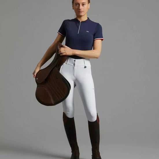 Premier Equine Allegra Ladies Short Sleeve Riding Top by Premier Equine at  Try a Bit
