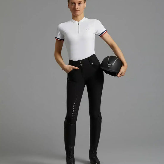 Premier Equine Allegra Ladies Short Sleeve Riding Top by Premier Equine at  Try a Bit