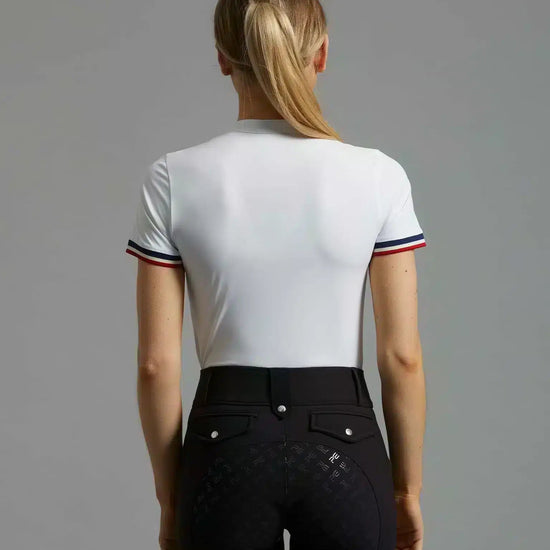 Premier Equine Allegra Ladies Short Sleeve Riding Top by Premier Equine at  Try a Bit