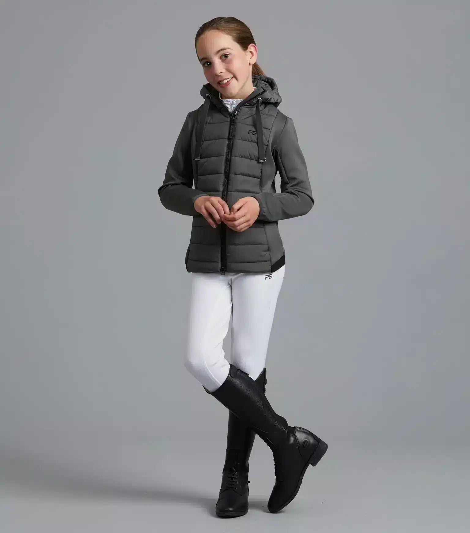 Premier Equine Arion Junior Unisex Riding Jacket With Hood by Premier Equine at  Try a Bit