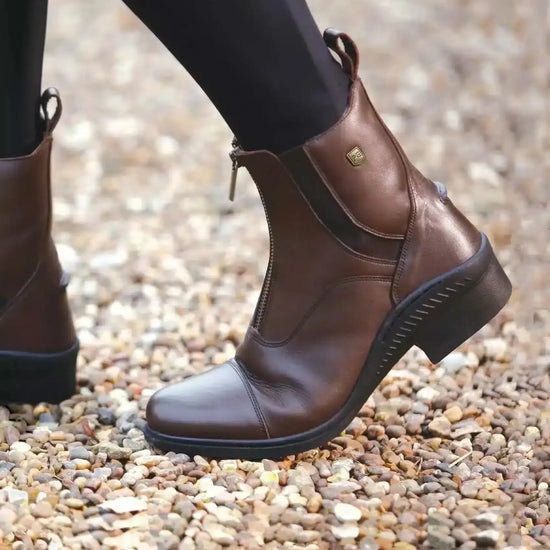 Premier Equine Balmoral Leather Paddock/Riding Boot by Premier Equine at  Try a Bit