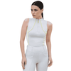 Maximilian Equestrian Sleeveless Base Layer (Glacier/Lime) by Maximilian Equestrian at  Try a Bit