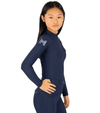 Maximilian Equestrian YR Long Sleeve Base Layer (Navy) by Maximilian Equestrian at  Try a Bit
