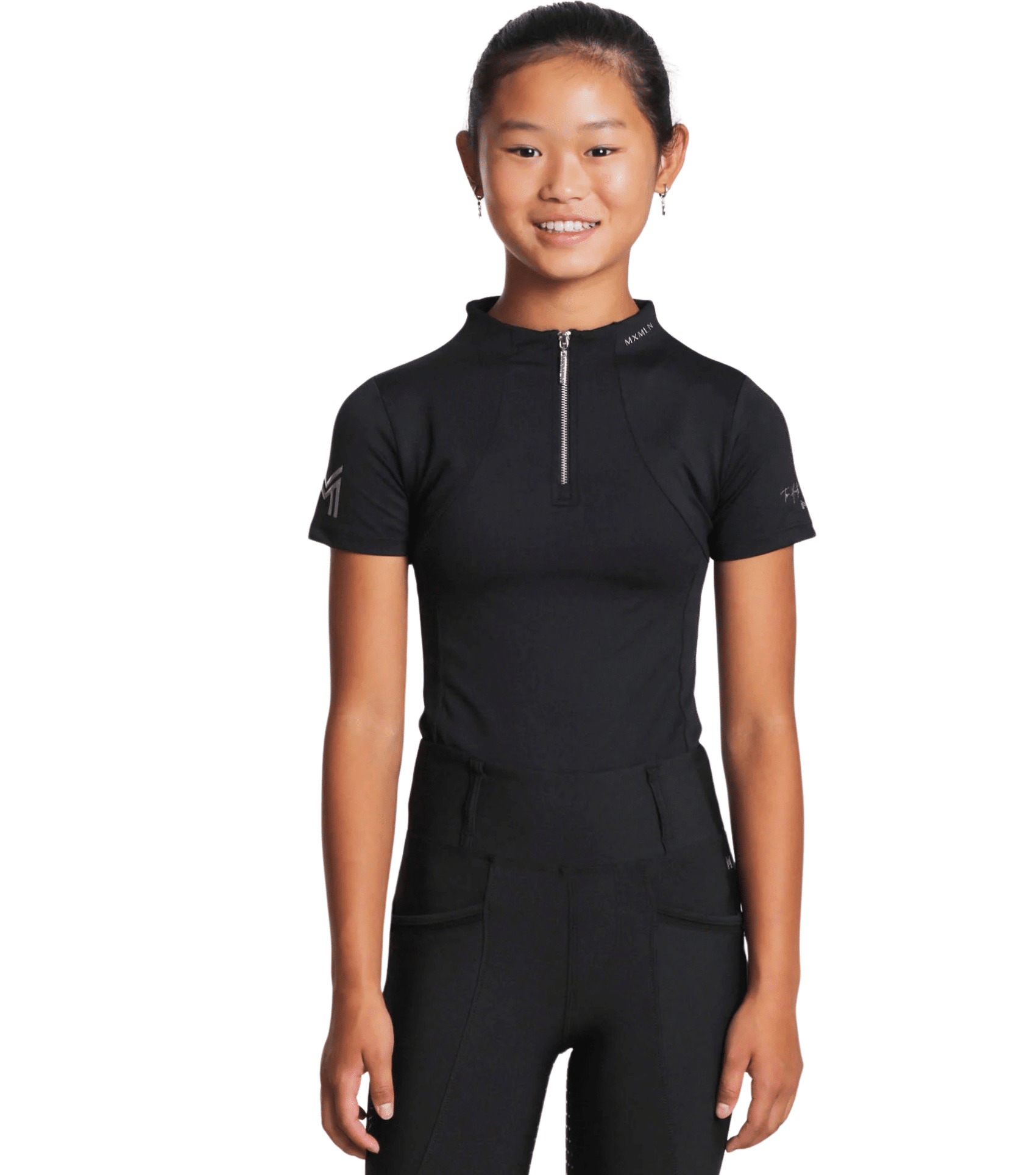 Maximilian Equestrian YR Short Sleeve Base Layer by Maximilian Equestrian at  Try a Bit