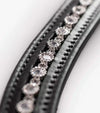 Premier Equine Bergamo Shaped Diamante Browband by Premier Equine at  Try a Bit