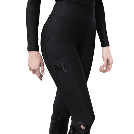 Maximilian Equestrian Outline Riding Leggings Black by Maximilian Equestrian at  Try a Bit