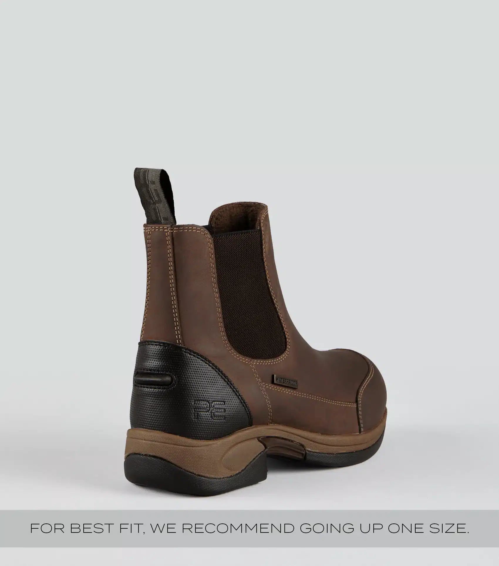 Premier Equine Borelli Waterproof Chelsea Boot Brown by Premier Equine at  Try a Bit