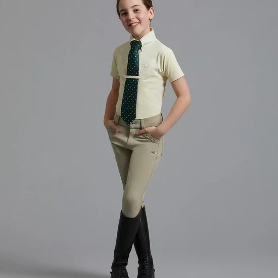 Premier Equine Brava Girls Full Seat Gel Competition Riding Breeches by Premier Equine at  Try a Bit