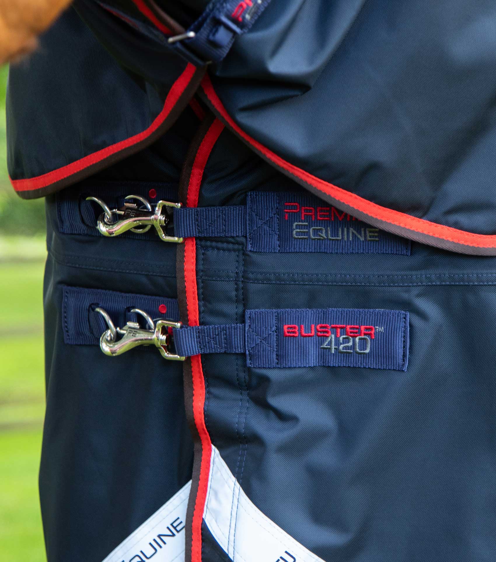 Premier Equine Buster 420g Turnout Rug with Classic Neck Cover by Premier Equine at  Try a Bit