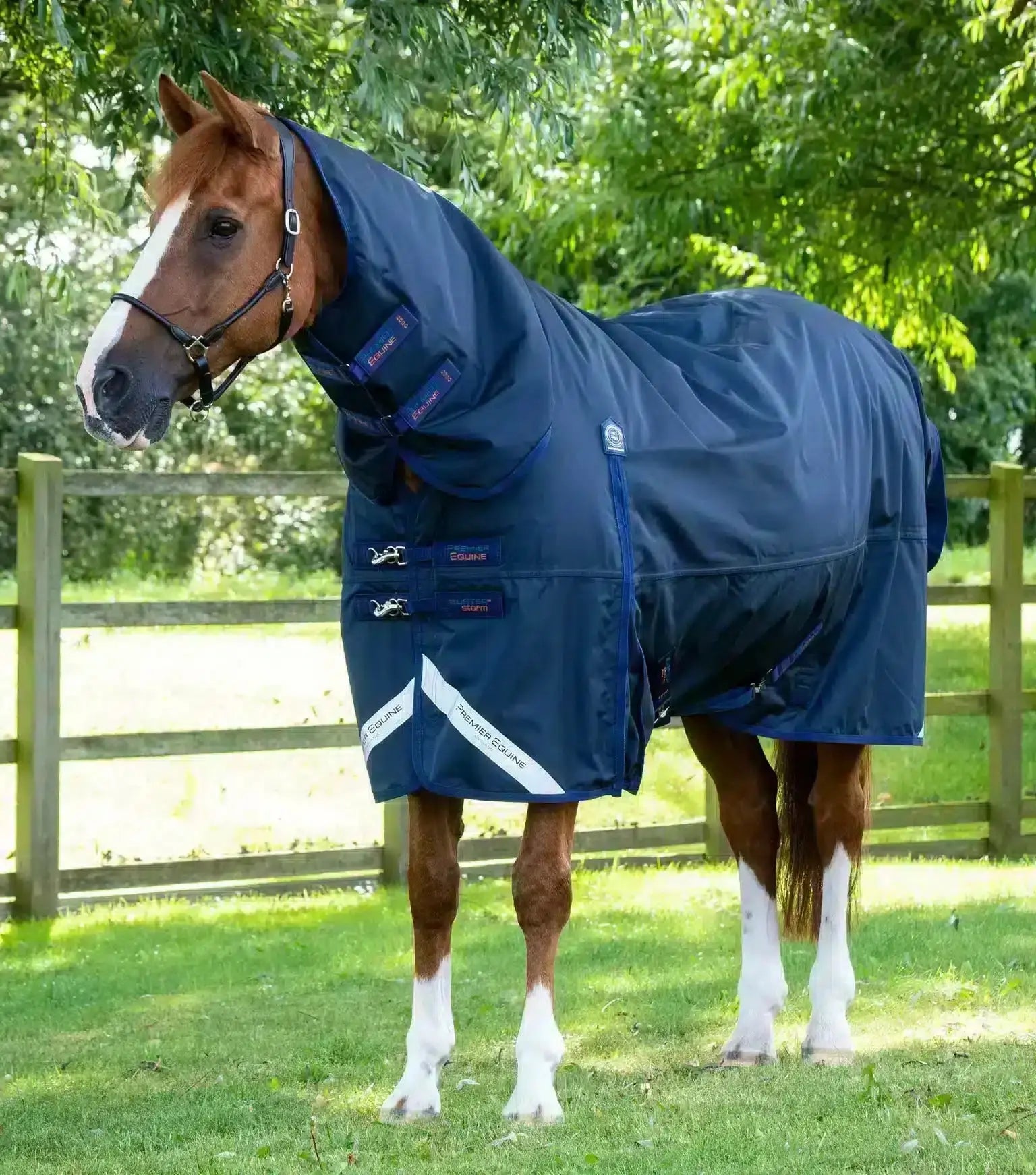 Premier Equine Buster Storm 420g Combo Turnout Rug with Classic Neck by Premier Equine at  Try a Bit