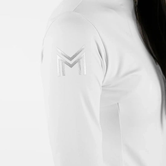Maximilian Equestrian YR Long Sleeve Base Layer (White) by Maximilian Equestrian at  Try a Bit