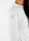 Maximilian Equestrian YR Long Sleeve Base Layer (White) by Maximilian Equestrian at  Try a Bit
