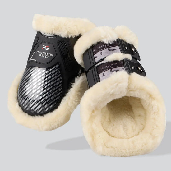 Premier Equine Carbon Pro Techno Wool Fetlock Boots by Premier Equine Int. at  Try A Bit