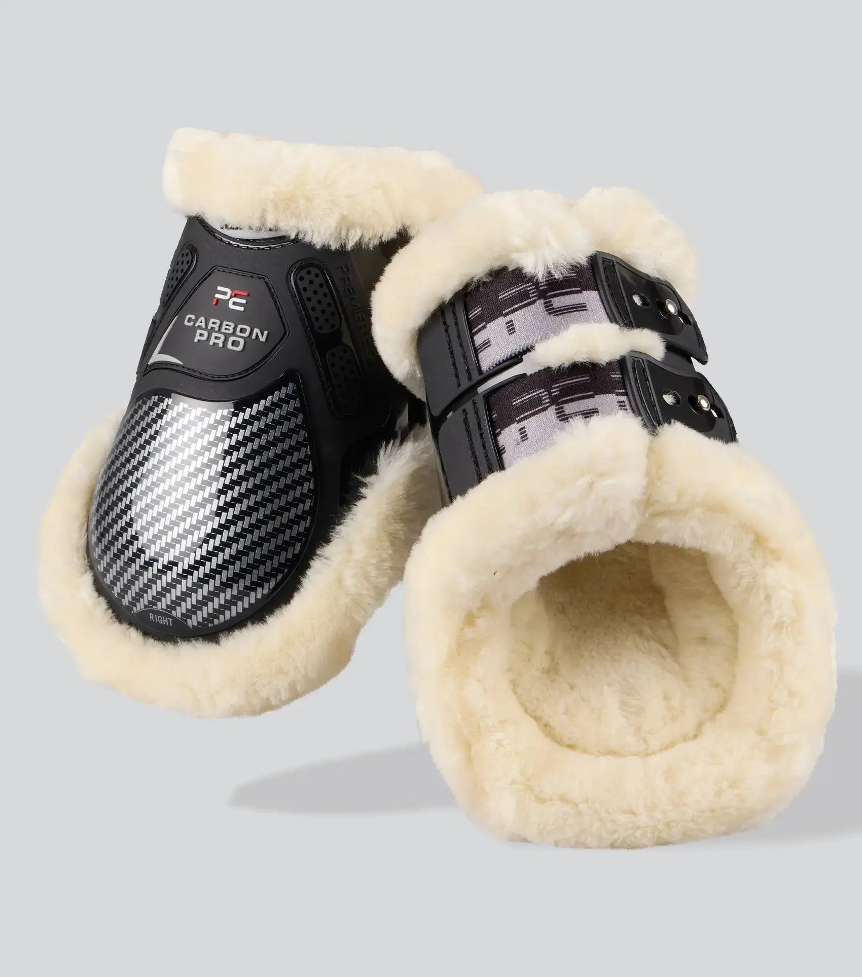 Premier Equine Carbon Pro Techno Wool Fetlock Boots by Premier Equine Int. at  Try A Bit