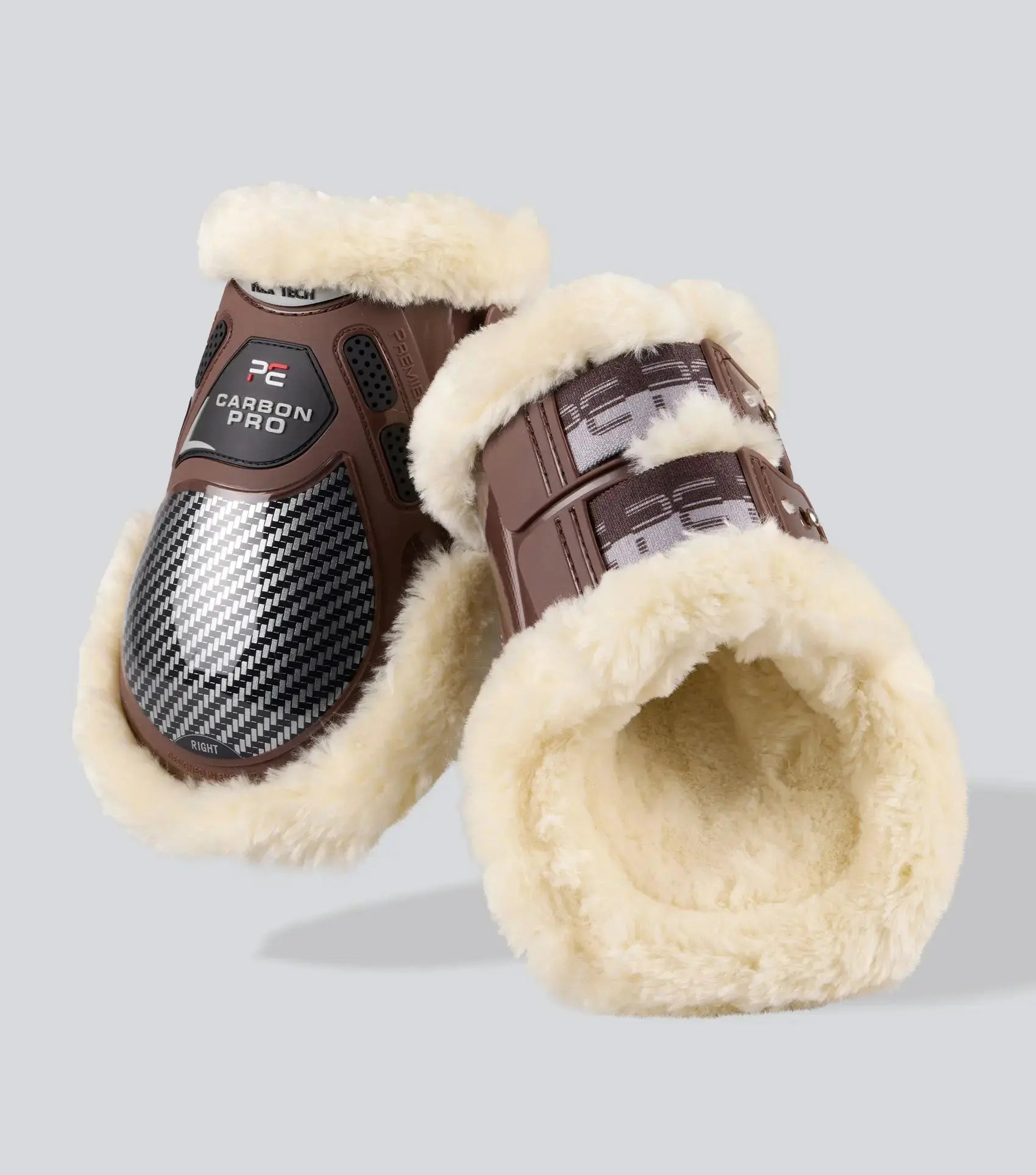 Premier Equine Carbon Pro Techno Wool Fetlock Boots by Premier Equine Int. at  Try A Bit