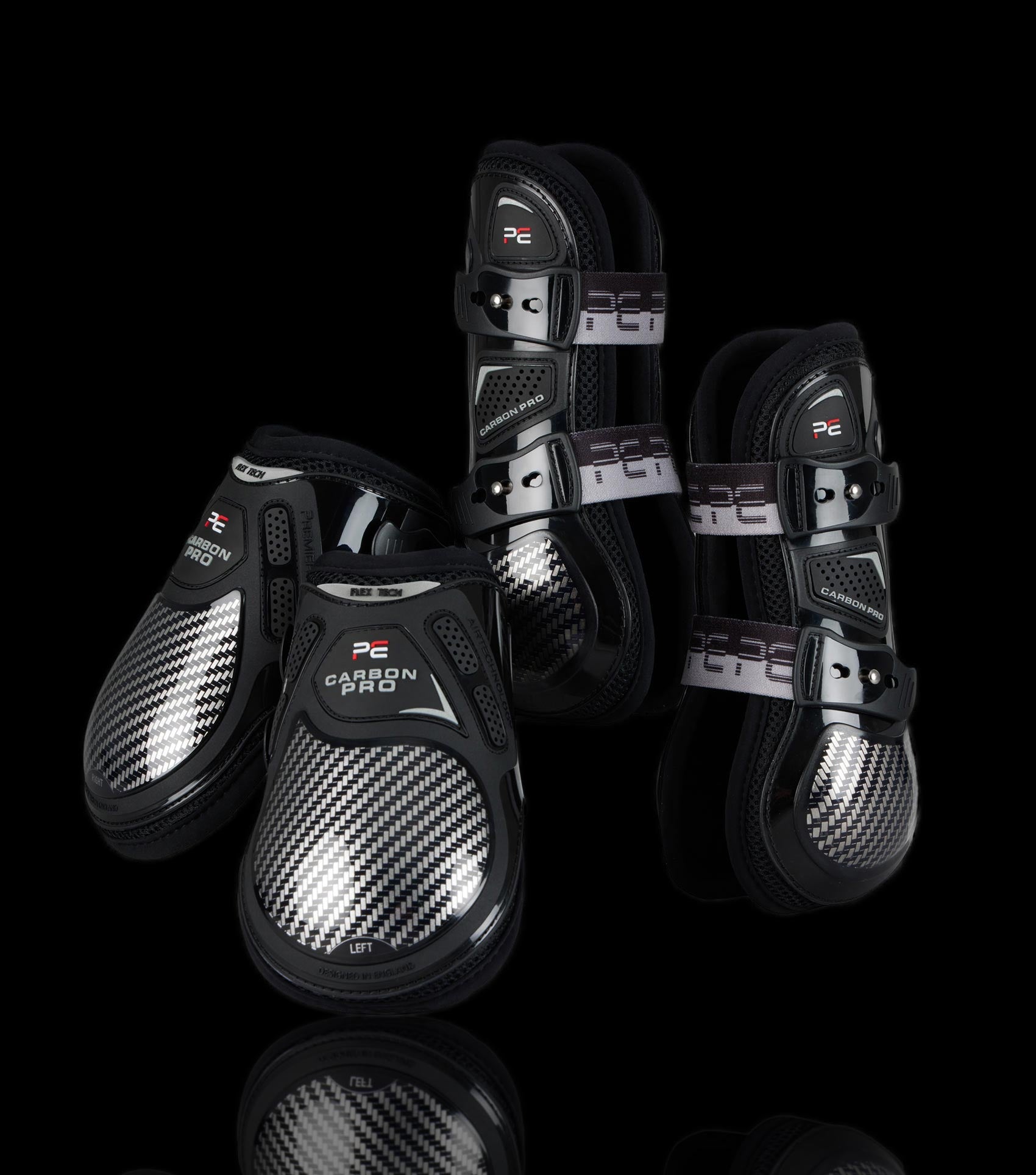 Premier Equine Carbon Pro Tendon Boots by Premier Equine at  Try A Bit