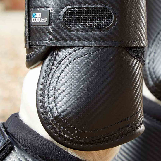 Premier Equine Carbon Tech Air Cooled Eventing Boots-Front by Premier Equine at  Try a Bit