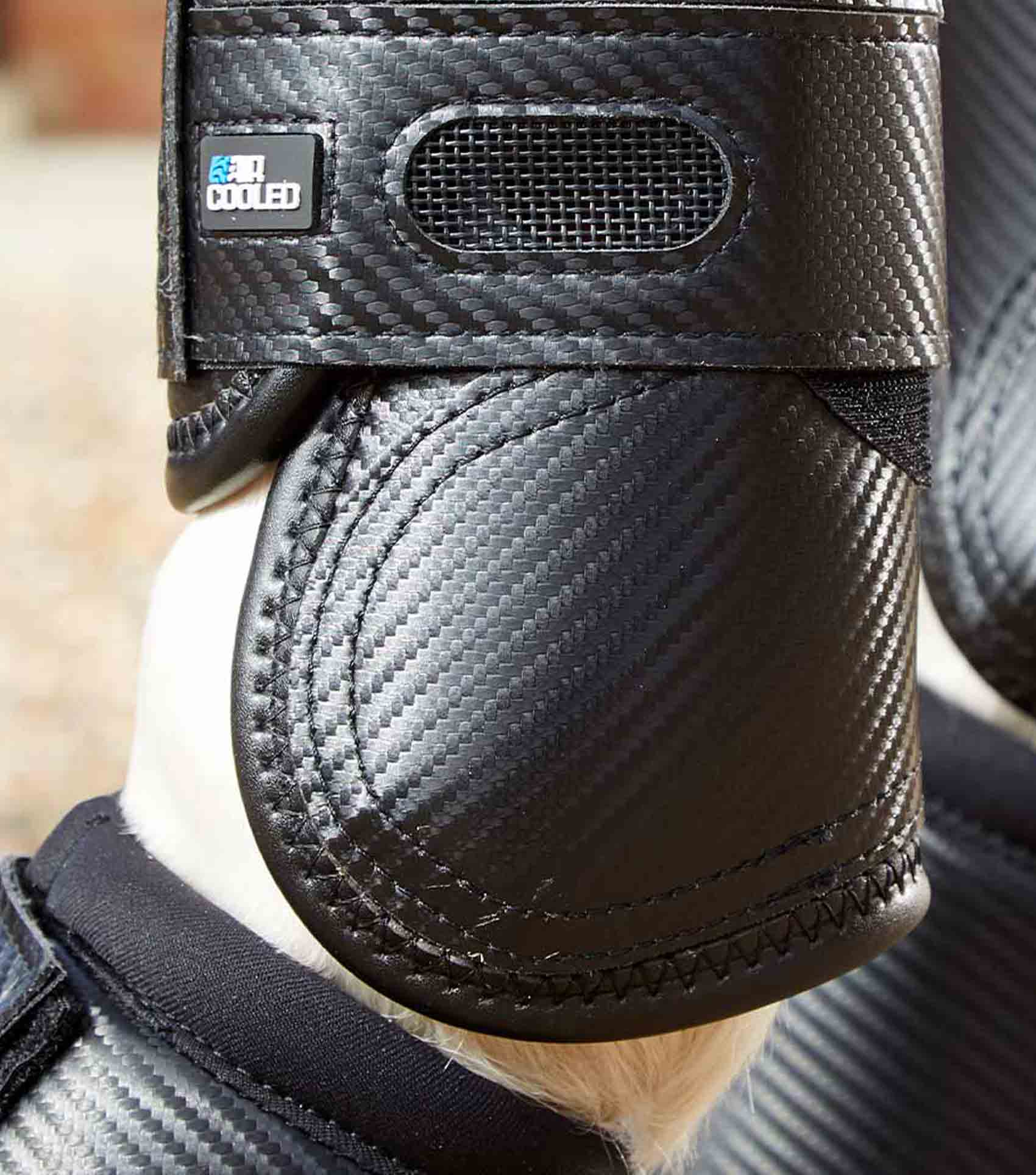Premier Equine Carbon Tech Air Cooled Eventing Boots-Front by Premier Equine at  Try a Bit