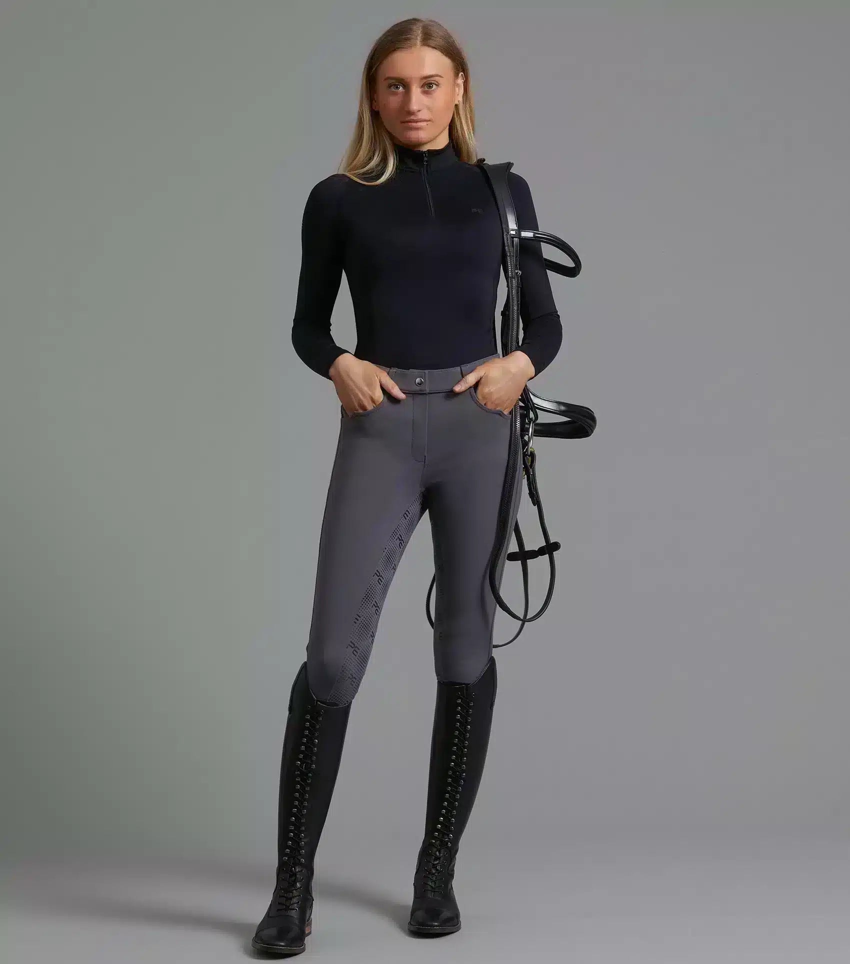 Premier Equine Cassa Ladies Full Seat Gel Riding Breeches by Premier Equine at  Try a Bit