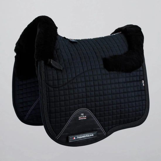 Premier Equine Close Contact Merino Wool European Saddle Pad - Dressage Square by Premier Equine at  Try A Bit