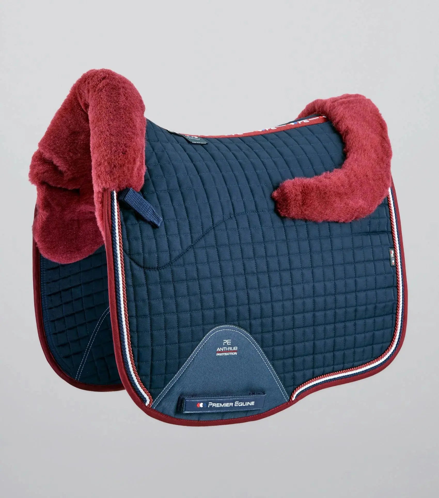 Premier Equine Close Contact Merino Wool European Saddle Pad - Dressage Square by Premier Equine at  Try A Bit