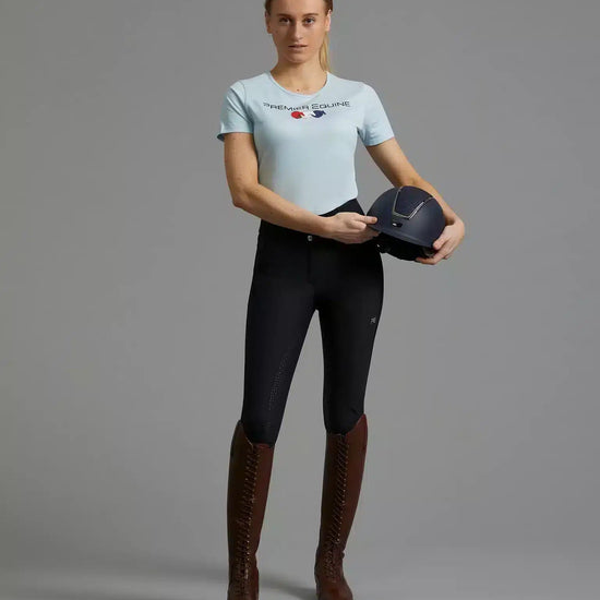 Premier Equine Chiaro Ladies Cotton Riding T-Shirt by Premier Equine at  Try a Bit