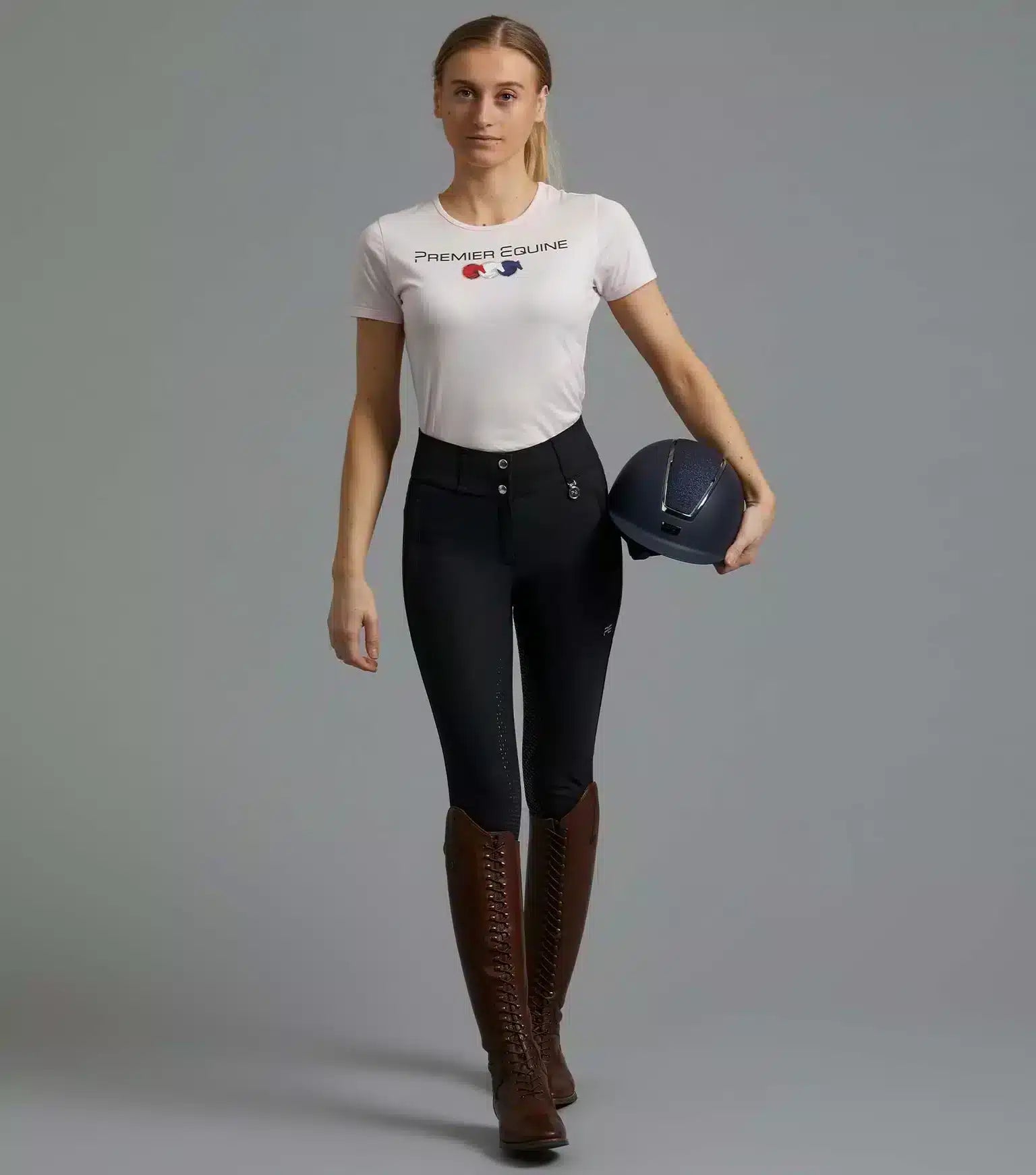 Premier Equine Chiaro Ladies Cotton Riding T-Shirt by Premier Equine at  Try a Bit
