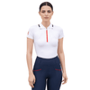 Maximilian Equestrian Concept Short Sleeve Polo Shirt — Performance Riding Tee by Maximilian Equestrian at  Try a Bit