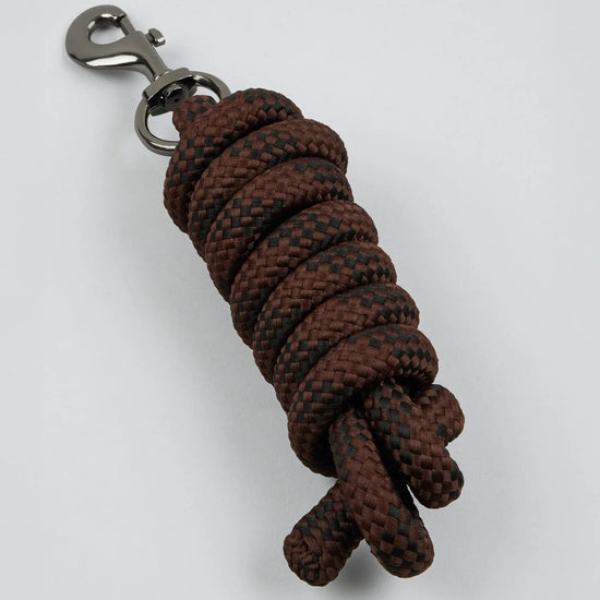 Corda Padded Head Collar with Lead Rope Brown