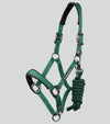 Corda Padded Head Collar with Lead Rope Brown by Premier Equine Int. at  Try A Bit