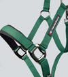 Corda Padded Head Collar with Lead Rope Green by Premier Equine Int. at  Try A Bit