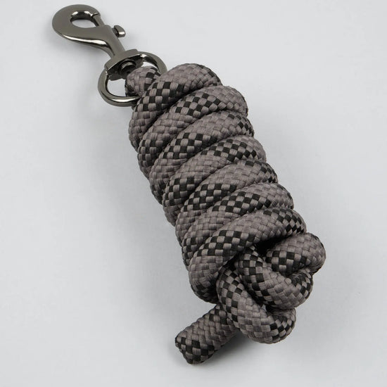 Corda Padded Head Collar with Lead Rope Grey