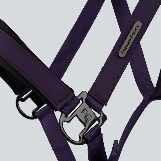 Duco Padded Head Collar with Lead Rope Grape by Premier Equine Int. at  Try A Bit