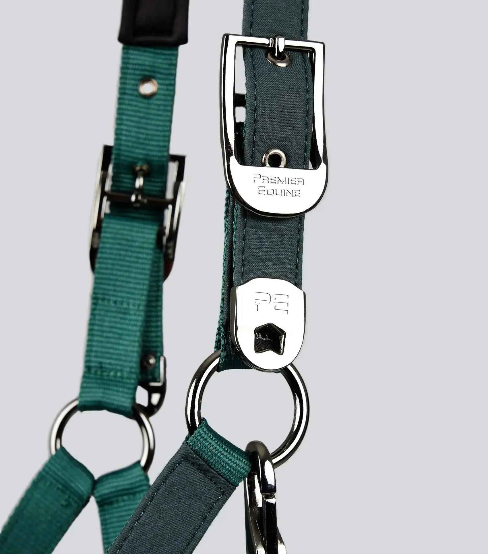 Duco Padded Head Collar with Lead Rope by Premier Equine Int. at  Try A Bit
