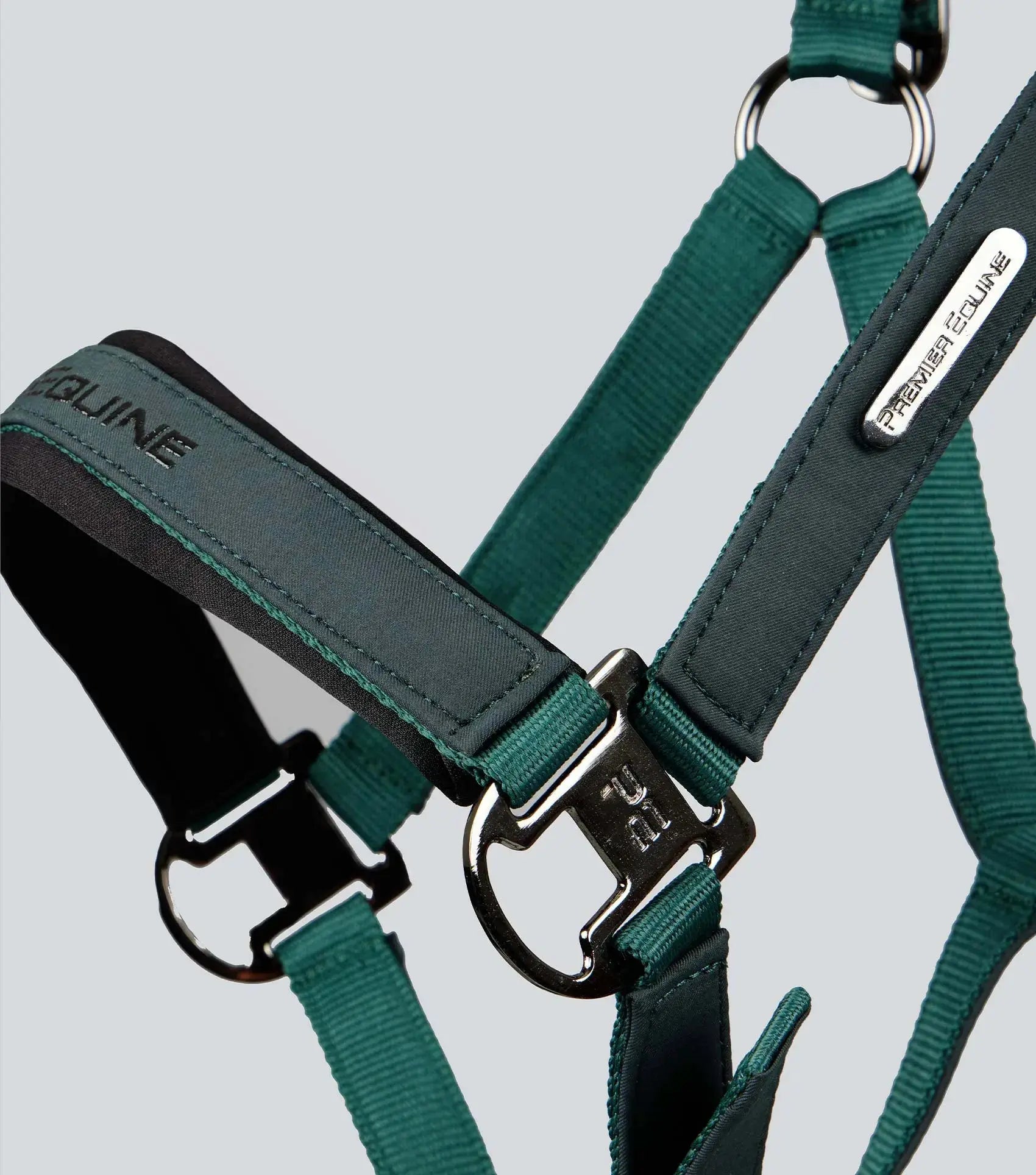 Duco Padded Head Collar with Lead Rope by Premier Equine Int. at  Try A Bit